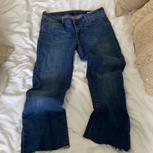 Levi’s slight curve, classic boot cut jeans. Size 8.